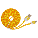 OOTB USB & Micro-USB-Ladekabel mit Textilummantelung