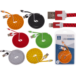 OOTB USB-Kabel mit Textilummantelung für iPhone