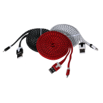 OOTB USB-Kabel mit Textilummantelung für iPhone