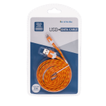 OOTB USB-Kabel mit Textilummantelung für iPhone