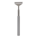 Ausziehbarer Metall-Rückenkratzer, mit gummiertem Griff, ca. 65,5 cm,