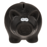 OOTB Spardose Schwarzes Schwein mit Kreide