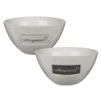 New Bone China-Müslischale, Lieblingsmensch