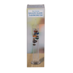 OOTB Glas-Galileothermometer H: ca 28 cm