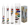OOTB Glas-Galileothermometer H: ca 28 cm