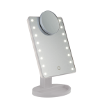 OOTB Schminkspiegel mit 16 LED & Lupenspiegel
