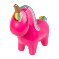 Spardose mit Schloss, Einhorn, ca. 19 cm,