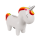 Spardose mit Schloss, Einhorn, ca. 19 cm,