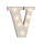 OOTB Beleuchteter Holz-Buchstabe V mit 7 LED