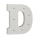 OOTB Beleuchteter Holz-Buchstabe D mit 7 LED