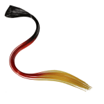OOTB Haar-Extensions Deutschlandflagge ca. 48 cm