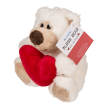 OOTB Plüsch-Bär mit rotem Herz Big Love ca. 15 cm