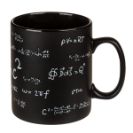 OOTB Schwarzer Becher Mathematic ca. 13 x 11 cm
