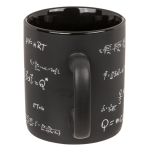 OOTB Schwarzer Becher Mathematic ca. 13 x 11 cm