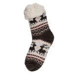 OOTB Damen-Hüttensocken Dark Ice Flower & Ornaments
