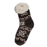 OOTB Damen-Hüttensocken Dark Ice Flower & Ornaments