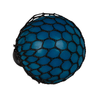 Squeeze-Ball im Netz, ca. 7 cm,