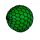 Squeeze-Ball im Netz, ca. 7 cm,