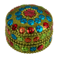 OOTB Bunte Schmuckdose mit orientalischem Design