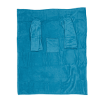 OOTB Blaue Kuscheldecke mit Ärmeln & Taschen