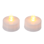 OOTB Teelicht mit warmweißen LED-Flackerlicht