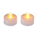 OOTB Teelicht mit warmweißen LED-Flackerlicht