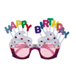 OOTB Spaßbrille Happy Birthday