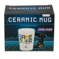 Becher, Game Over mit Controller-Griff,