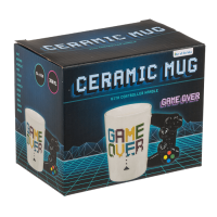 Becher, Game Over mit Controller-Griff,