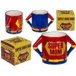 OOTB Becher Super Mom aus Steingut