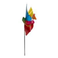 Bunte Windmühle, ca. 27 cm,