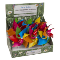 OOTB Bunte Windmühle ca. 27 cm
