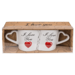 OOTB Doppel-Becher I love you 85 x 9 cm