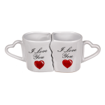 OOTB Doppel-Becher I love you 85 x 9 cm