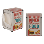 OOTB Metall-Serviettenspender Diner ca. 14 x 10 cm