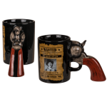 OOTB Becher Steckbrief mit Revolvergriff