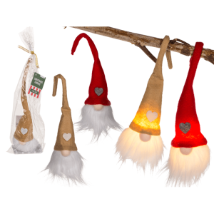 OOTB Weihnachtswichtel mit LED (inkl. Batterie)