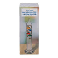 OOTB Glas-Galileothermometer H: ca 18 cm