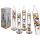 Glas-Galileothermometer, H: ca, 18 cm,