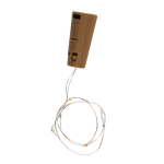 OOTB Flaschenkorken-Lichterkette mit 5 farbigen LED