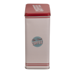 OOTB Rechteckige Metall-Dose Nostalgie (Coffee Tea &