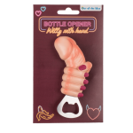 OOTB Metall-Flaschenöffner mit Magnet Penis mit Hand