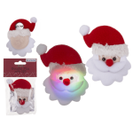 OOTB Weihnachtsmann-Button Blinkie mit LED