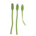 OOTB Grünes USB-Datenkabel für iPhone Typ C & Micro