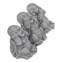 OOTB Sitzende Deko-Figur Buddha (nichts böses sehen
