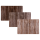 OOTB Tischset Naturholz-Optik ca. 435 x 285 cm