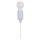 OOTB Leuchte mit LED Nostalgic Bulb ca. 16 cm