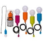 OOTB Leuchte mit LED Glühbirne mit Schnur ca. 15 cm