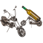 OOTB Metall-Flaschenhalter Motorrad II ca. 32 x 22 cm
