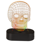 OOTB 3D-Leuchte Totenkopf ca.18 cm